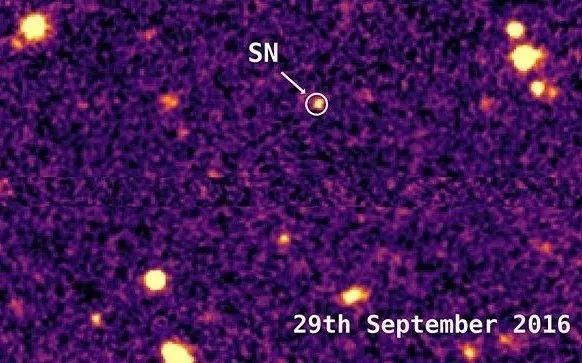 一颗105亿年前的超新星，出现在了公元21世纪的天空中