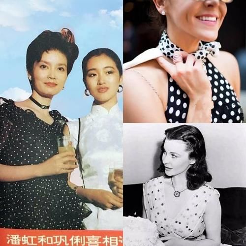 姜还是老的辣！潘虹穿旧衣服，绿裤子配红西装，65岁依旧单身