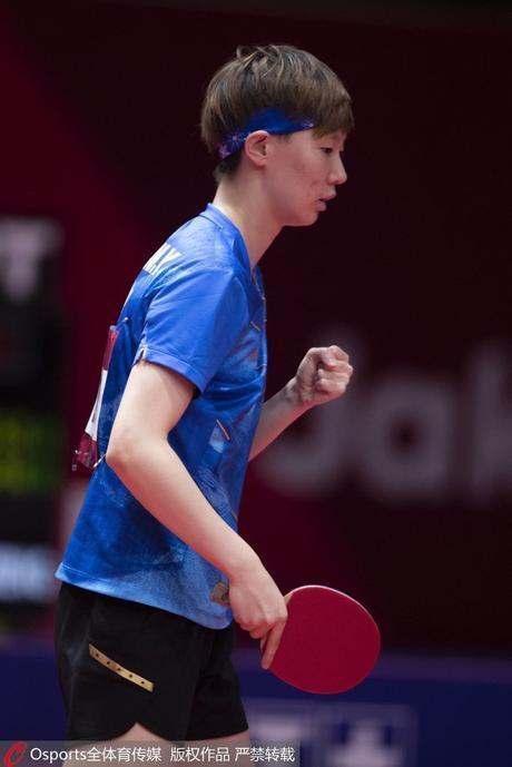 乒乓球女单决赛王曼昱4-3逆转陈梦 中国11次夺