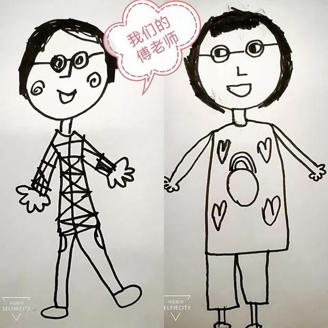 坐标:杭州市滨江区钱塘春晓幼儿园 孩子眼中的傅老师:短发,黑框眼镜
