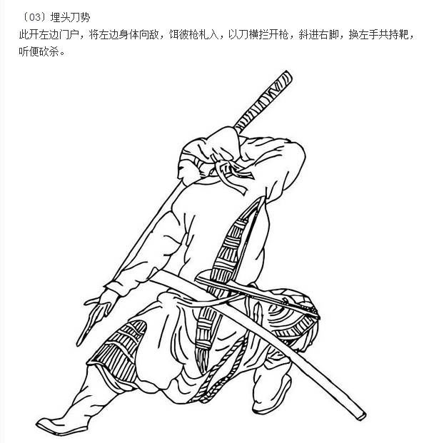 看看单刀法选中的刀法,是否跟我们苗刀老师讲解的动作几乎一样呢?
