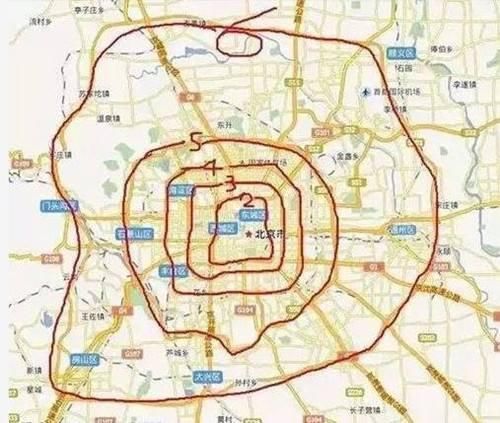 北京七环路规划图图片