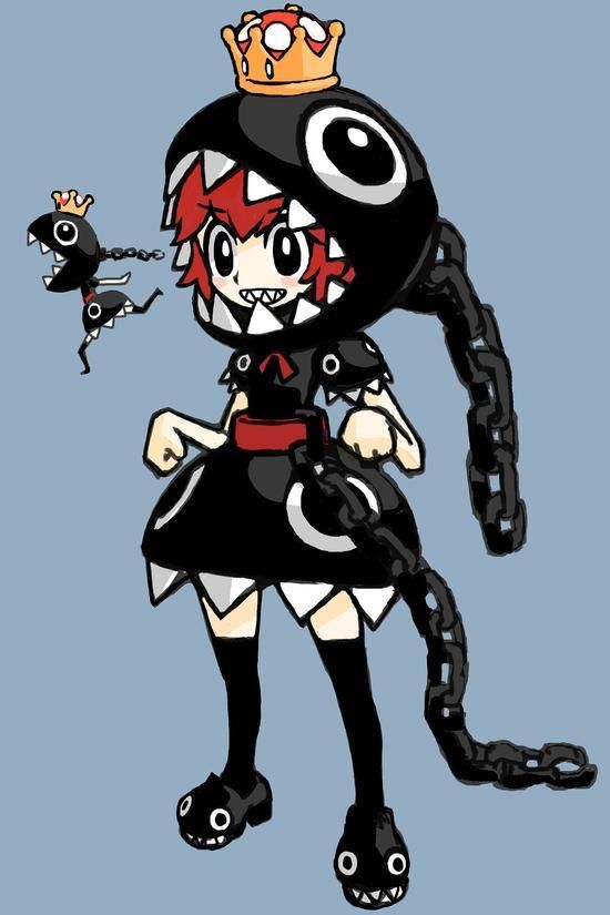 不仅涌现了无数库巴姬的同人作品,性转的对象还不断蔓延扩大,马里奥